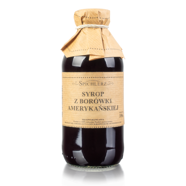 Syrop z borówki Amerykańskiej 330 ml