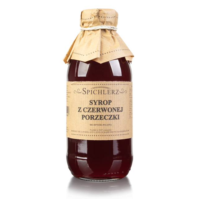 Syrop z czerwonej porzeczki 330 ml