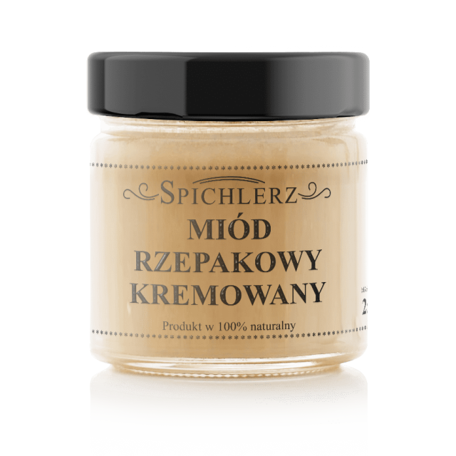 Miód kremowany rzepakowy 250g