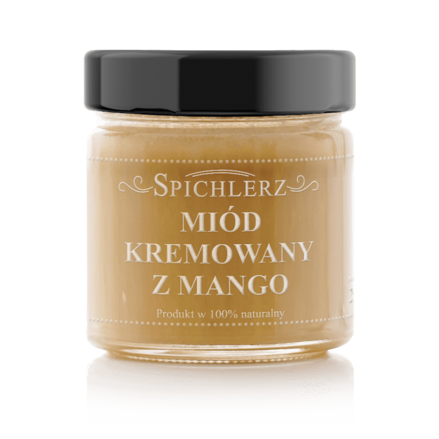 Miód kremowany z mango 250g