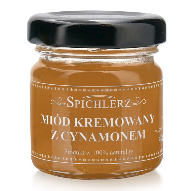 Miód kremowany z cynamonem 40g