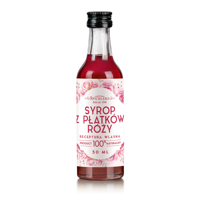 Syrop z płatków róży 50ml