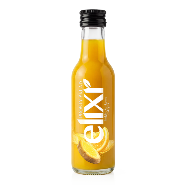 Shot Elixr 50 ml - imbir kurkuma cytryna