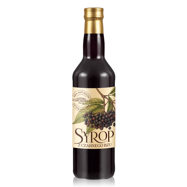 Syrop z czarnego bzu 700ml