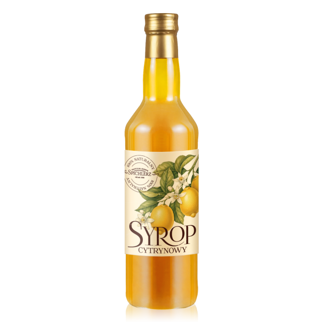 Syrop cytrynowy 700ml