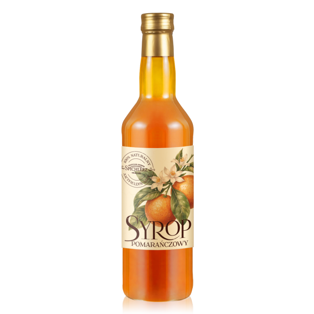 Syrop pomarańczowy 700ml