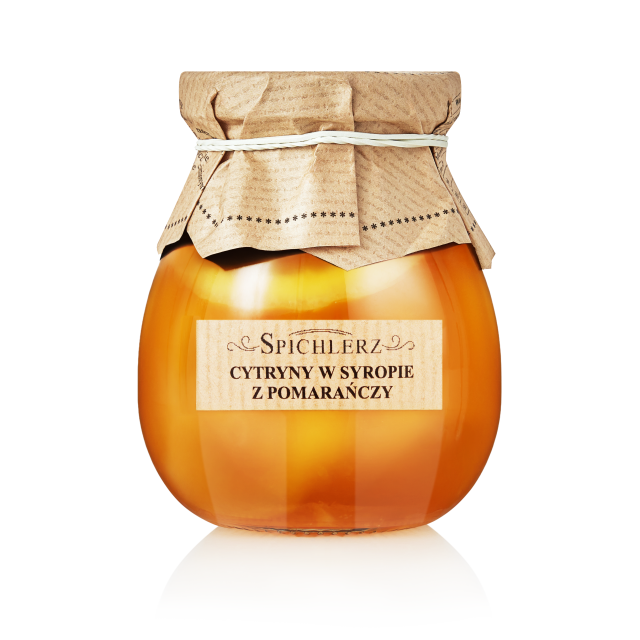 Cytryna w syropie z pomarańczy 260g