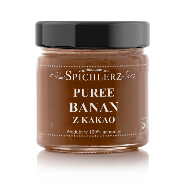 Puree Banan z kakao|  Banana with cocoa 200g