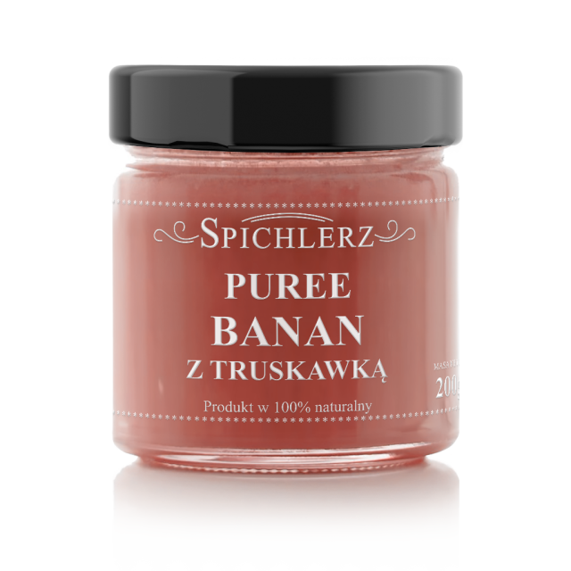 Puree Banan z Truskawką| Banana with Strawberry 200g