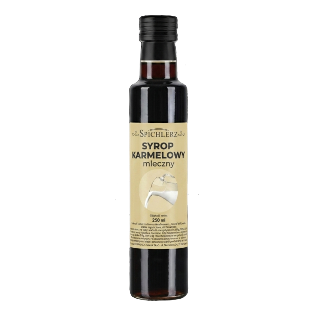 Syrop karmelowy mleczny 250 ml